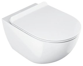 Wc falra szerelhető Ravak Vita RimOff fehér színben fényes felülettel hátsó kifolyással X01860