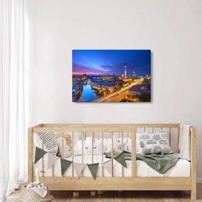 Kép - Kék ég Berlin felett (90x60 cm)