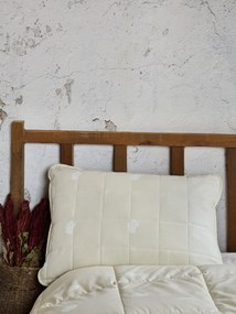 Gyapjú töltetű pamut párna 50 × 70 cm