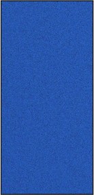 vidaXL Ajtószőnyeg Egyéb Kék és Fekete 120 x 250 cm Poliamid és PVC