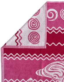 Pantelleria Pink Strandtörölköző