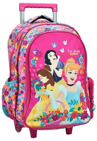 Disney Hercegnők Spring gurulós iskolatáska, táska 46 cm