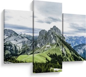 Kép - hegycsúcsok (90x60 cm)