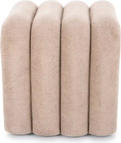 Bézs kialakítású puff TICA