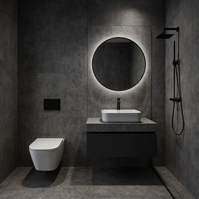 Erga Mery+, fali WC-csésze 515x360x360 mm, Tornado 2 perem nélküli + lassú záródású WC-ülőke, fehér, ERG-V03-MERY-TO2-WH