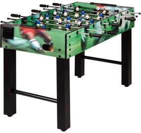 GamesPlanet® Csocsóasztal GLASGOW Soccer 121 x 101 cm
