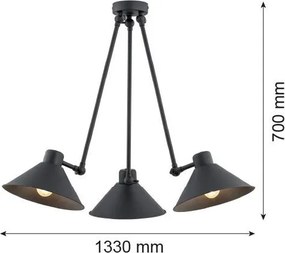 ARGON 1452 ALTEA Vintage Függesztett Lámpa E27 IP20