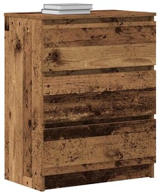 antik fa szerelt fa tálalószekrény 60 x 35 x 76 cm