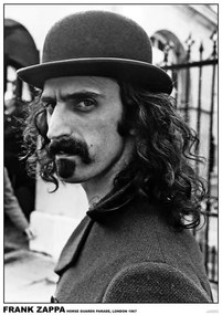 Plakát Frank Zappa - Horse Guards Parade, London 1967, (59.4 x 84 cm)