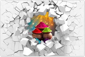 Poszterek 60x40 Színfesztivál Színes porok