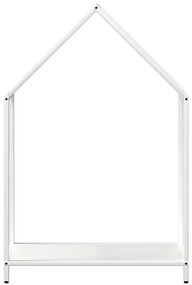 fehér hidegen hengerelt acél tűzifatároló 60x25x90 cm
