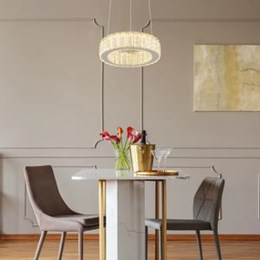 Globo 67162-30 - MUCKY LED 30W/230V, állítható fényű 30 cm átmérőjű függeszték +