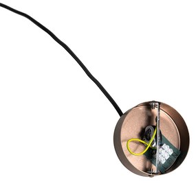 Design lógólámpa sötét bronz - Tubo