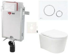 Fali WC szett SAT BREVIS befalazáshoz SIKOSZBRTOR76