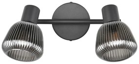 Fekete spotlámpa ø 10 cm Tarifa – Trio