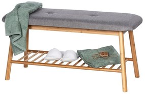 Pad fürdőszoba és előszoba tárolóval, Wenko, Bahari, bambusz