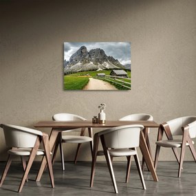 Kép - Az osztrák hegyekben (üvegen) (70x50 cm)