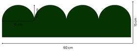PIPPER. Textil öntapadó tapéta - Mini Ív - Palack zöld színű Szín: Sápadt