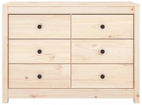 tömör fenyőfa kisszekrény 100 x 40 x 72 cm