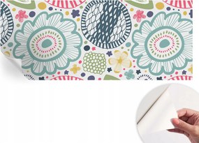 Öntapadós Dekoratív Fotótapéta Hálószobába Virágos minták 250x104 cm