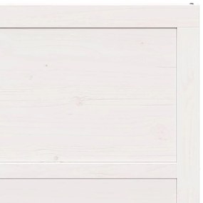 Pajtaajtó Fehér 90 x 208 cm Tömör fenyőfa