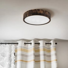 Brilagi - LED mennyezeti lámpa CARVALHO SMOKEY LED/36W/230V tölgy átm. 37,5 cm
