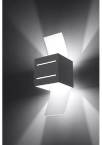 Fali lámpa LORETO 1xG9/40W/230V szürke