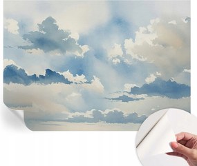 Fotótapéta Öntapadós tapéta a szobába Mennyei felhők 208x146 cm