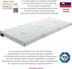 Matrac, hab, 13 cm, 160x200 cm, BRAVO