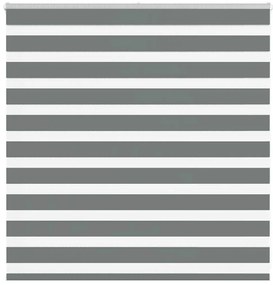 zebrafüggönnyel sötét szürke szövetszélesség 135,9cm poliészter