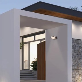 Rabalux 77061 - LED Kültéri fali lámpa GENDT LED/12W/230V IP44 fekete