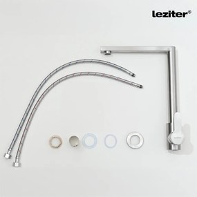 Valen mosogató csaptelep szálcsiszolt