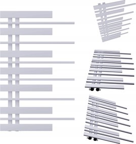 Fürdőszobai radiátor Pianino 870x570 Szürke Bal