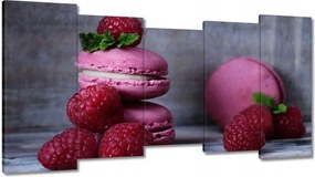 Vászonkép 150x80 Málnás keksz