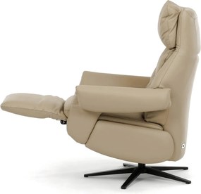 Elektromos relax fotel krém bőr TV-B3980 CRM3