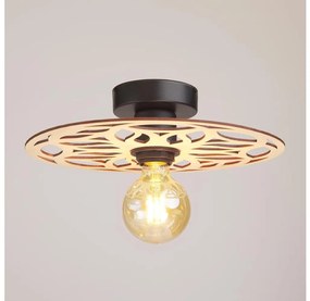 Felületre szerelhető csillár FALCO 1xE27/60W/230V átm. 30 cm bézs