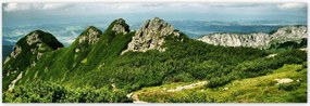 Poszterek 200x66 Tátra Lengyel hegyek Kilátás