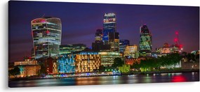 Kép - esti London (120x50 cm)