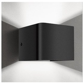 Aigostar - LED Fali lámpa LED/5,5W/230V 10x10 cm fekete