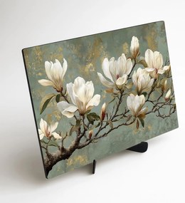 DUBLEZ | Nagy falikép - Magnólia virágok