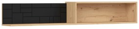 Polc Pont POL/160 (artisan tölgy + matt fekete). Akció -17%. 1063035