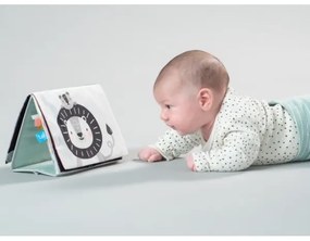 Taf Toys - Gyermek textilkönyv tükörrel szavanna