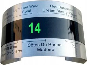 Borhőmérő palackonként 4°C-tól 24°C-ig