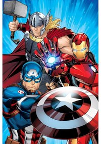 Mikroplüss gyerek takaró 100x150 cm Avengers Heroes – Jerry Fabrics