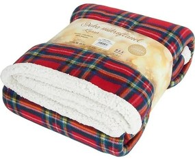 B.E.S. Petrovice Beránková takaró Buffalo Káropiros-zöld, 150 x 200 cm