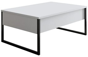 Luxe White and Black konferenciaasztal