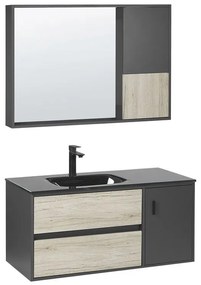 Fürdőszoba Topaz (fa + fekete)  . 1076110