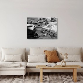 Üveg kép - Egy nyugodt őszi nap (70x50 cm)