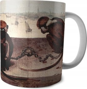 Bögre Két majom Pieter Bruegel idősebb