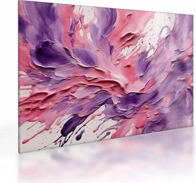 Üveg kép - Romantikus absztrakció (70x50 cm)